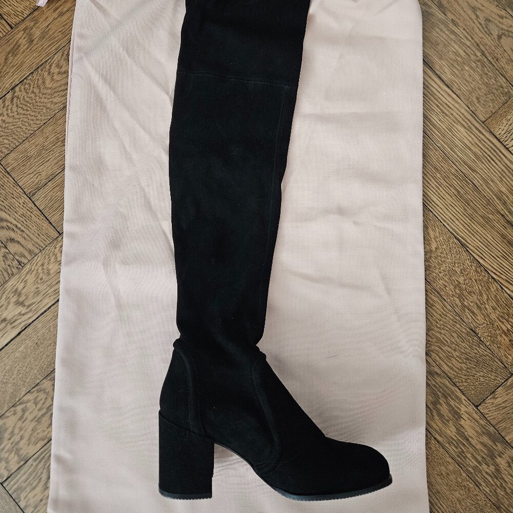 Stuart Weitzman | Daphne OTK Suede Boots size 6.5 | NEW IN BOX - Picture 11 of 15